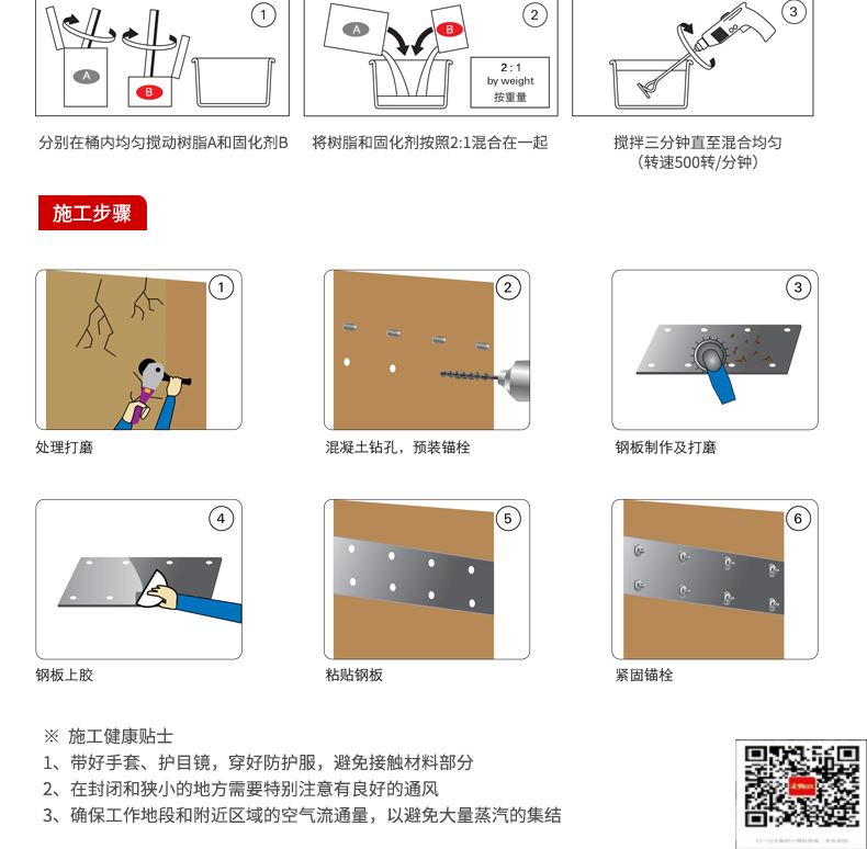 包钢会东粘钢加固施工过程